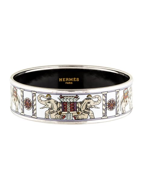 hermes studded cuff bracelet price|Hermes enamel bracelets on sale.